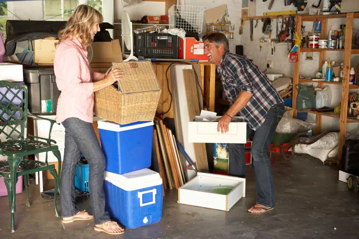 Dumpster Rental for Garage Cleanouts in Fort Worth