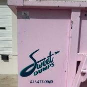 Find Us Around Fort Worth By Our Pink Roll-Off Dumpsters