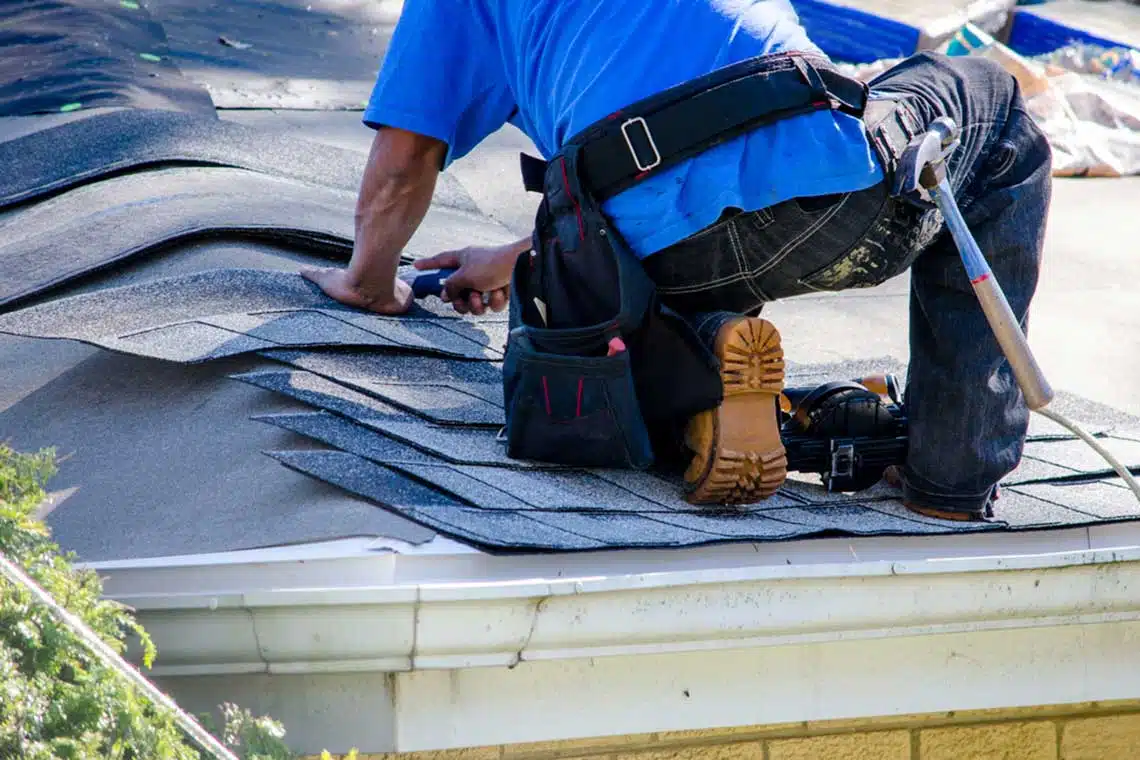 Rent a Dumpster for Roofing Cleanup
