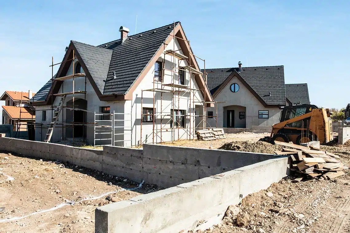Roll Off Dumpster Rentals for New Home Build Cleanup